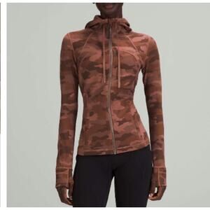 Lululemon Hooded Define Jacket *Nulu Heritage 365 Camo Roasted Brown Multi